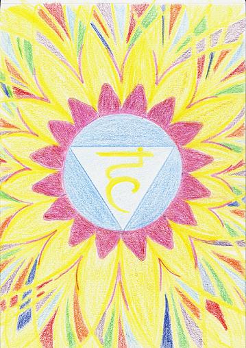 vishuddha dessin chakra de la gorge