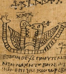 Rituel ancien sur parchemin, illustration de sortilège