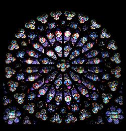 mandala rosace notre dame de Paris